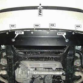 Unterfahrschutz Motor 2.5mm Stahl Volkswagen Touareg 2010 bis 2016 5.jpg